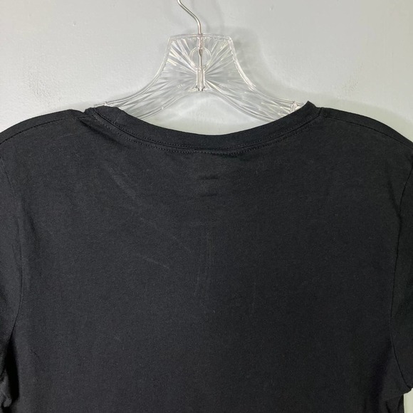 Pac-Man I'd Rather Be Playing Pac-Man 2010 Graphic Black Graphic Tee Juniors' L - Picture 14 of 16